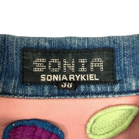 SONIA RYKIEL デニムジャケット 40サイズ セール】 【洗える】デニム ジャケット （Gジャン・デニム