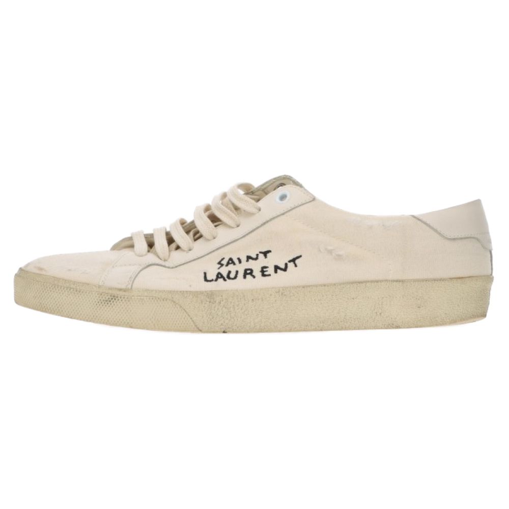 SAINT LAURENT PARIS (サンローランパリ) ヴィンテージ加工キャンバス
