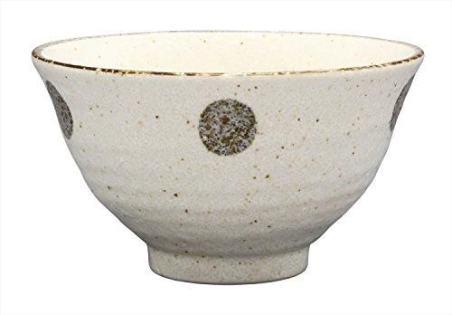 3営業日で発送 かじゅあるらいふ Kakuni 水玉白唐津 反り飯碗 美濃焼 K11228 入数 10