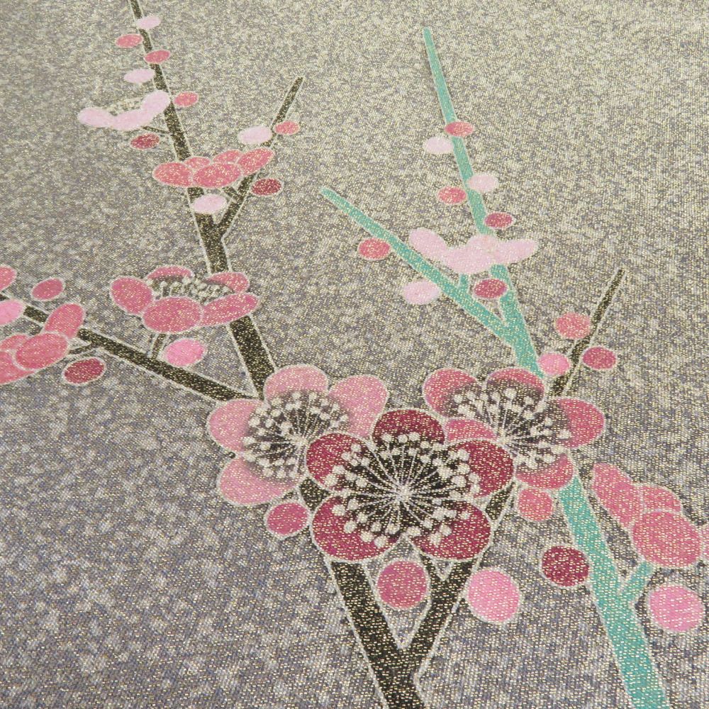 袋帯 人間国宝【羽田登喜男】作 鴛鴦 金通し お太鼓柄 仕立て上がり  