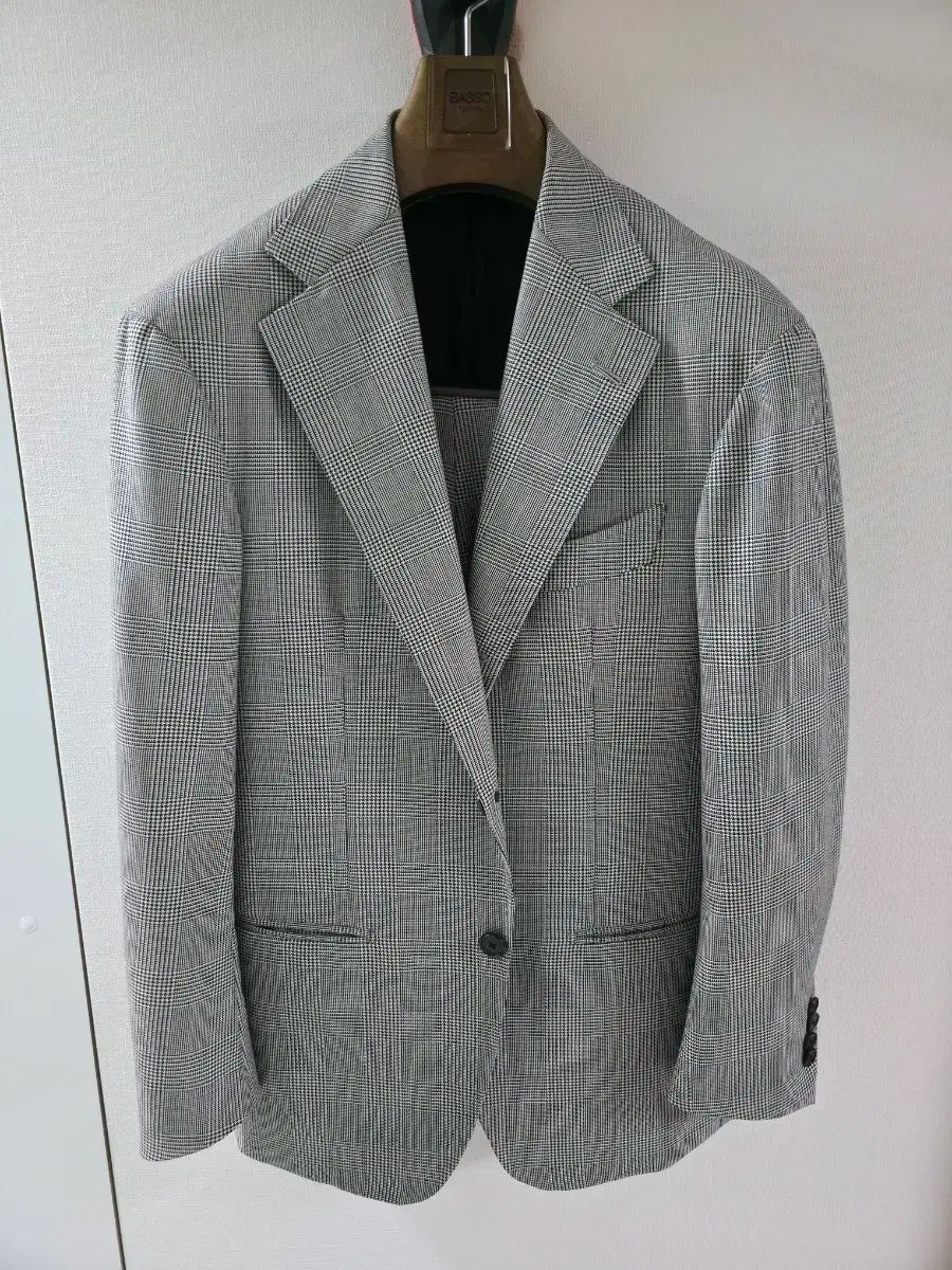 【超歓迎された】 メハス ナポリ ハワード ハーディ グレンチェック ビスポーク スーツ