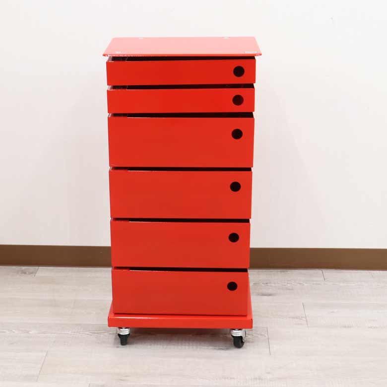 ファイルラック イタリア アイアン DOTTUS レターケース キャスター付