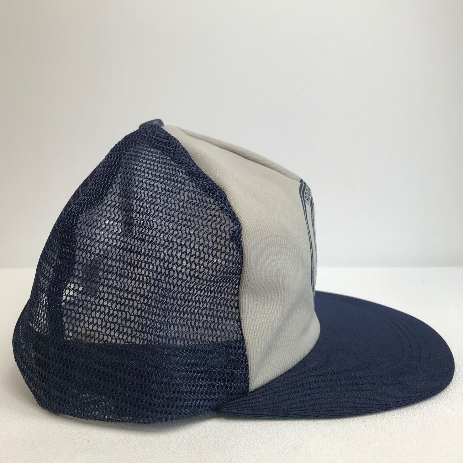 USA製 トラッカーキャップ スナップバック メッシュ 5パネル 帽子 O129 USA製 アメリカ製 プリント 企業物 TROOPER ISLAND BOYS CAMP