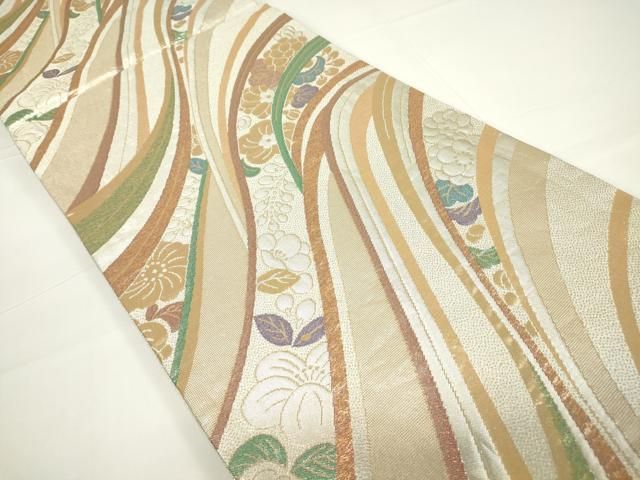 六通柄袋帯　『辻が花』　金銀糸　逸品【K】 六通柄袋帯 『辻が花』 金銀糸 逸品【K】