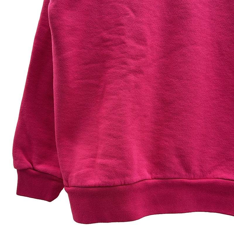 oblada / オブラダ | 2024AW | コットン混 クルーネック スウェット | F | ピンク | レディース oblada / オブラダ | 2024AW | コットン混 クルーネック