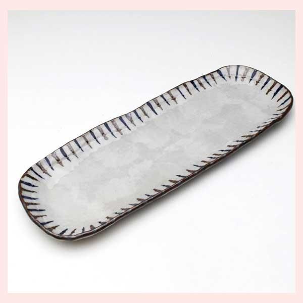 昭和初期 色絵『秋草野弁当団扇文』三つ足懐石大長皿(8客) 盛り皿豆長皿(8客) 昭和初期 色絵『秋草野弁当団扇文』三つ足懐石大長皿(8