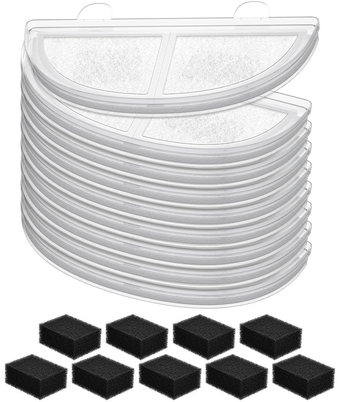 在庫 WF 20 CF 交換水フィルター 給水器フィルター 猫＆犬兼用 水フィルター 自動給水器 猫 水飲み器 フィルターユニット ペット 枠付き 獣医師監修 入り