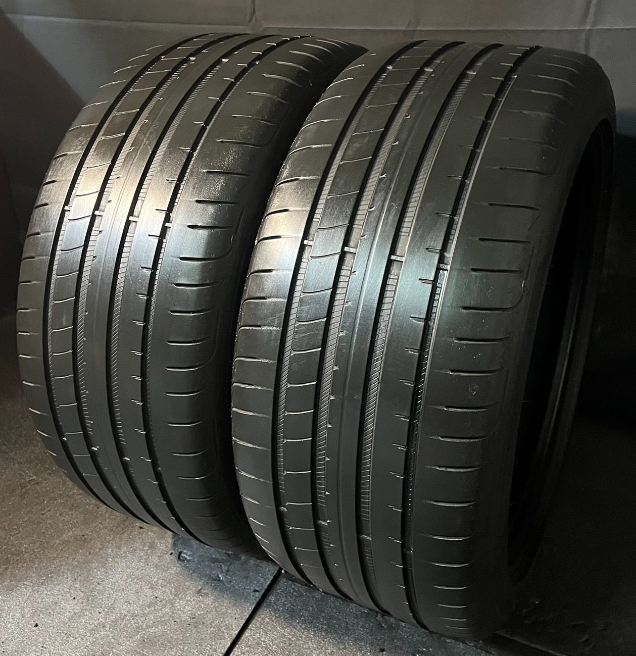 2020年製 約5.7～6分山 グッドイヤー GOODYEAR イーグル EAGLE F1 ASIMMETRIC 3 RSC ランフラット 255|40R18 2本 送料無料 h_587