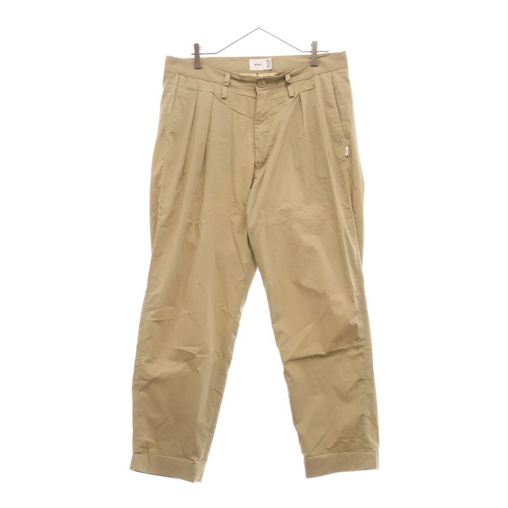 【着用1回】WTAPS TUCK TROUSERS タックトラウザーズ WTAPS NEW ARRIVAL WRKT2002 / TROUSERS / COTTON. DENIM