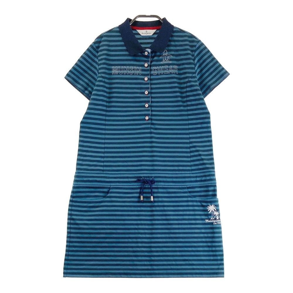MUNSING WEAR 半袖ポロワンピース M サイズ：L MUNSING WEAR マンシングウェア 半袖ポロワンピース