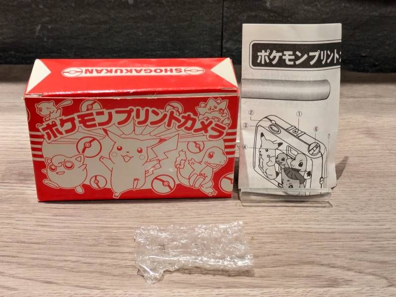  小学館特製 ポケットモンスター ポケモンプリントカメラ 昭和レトロ 元 き 251025 一眼レフカメラ(フィルム) フィルムカメラ