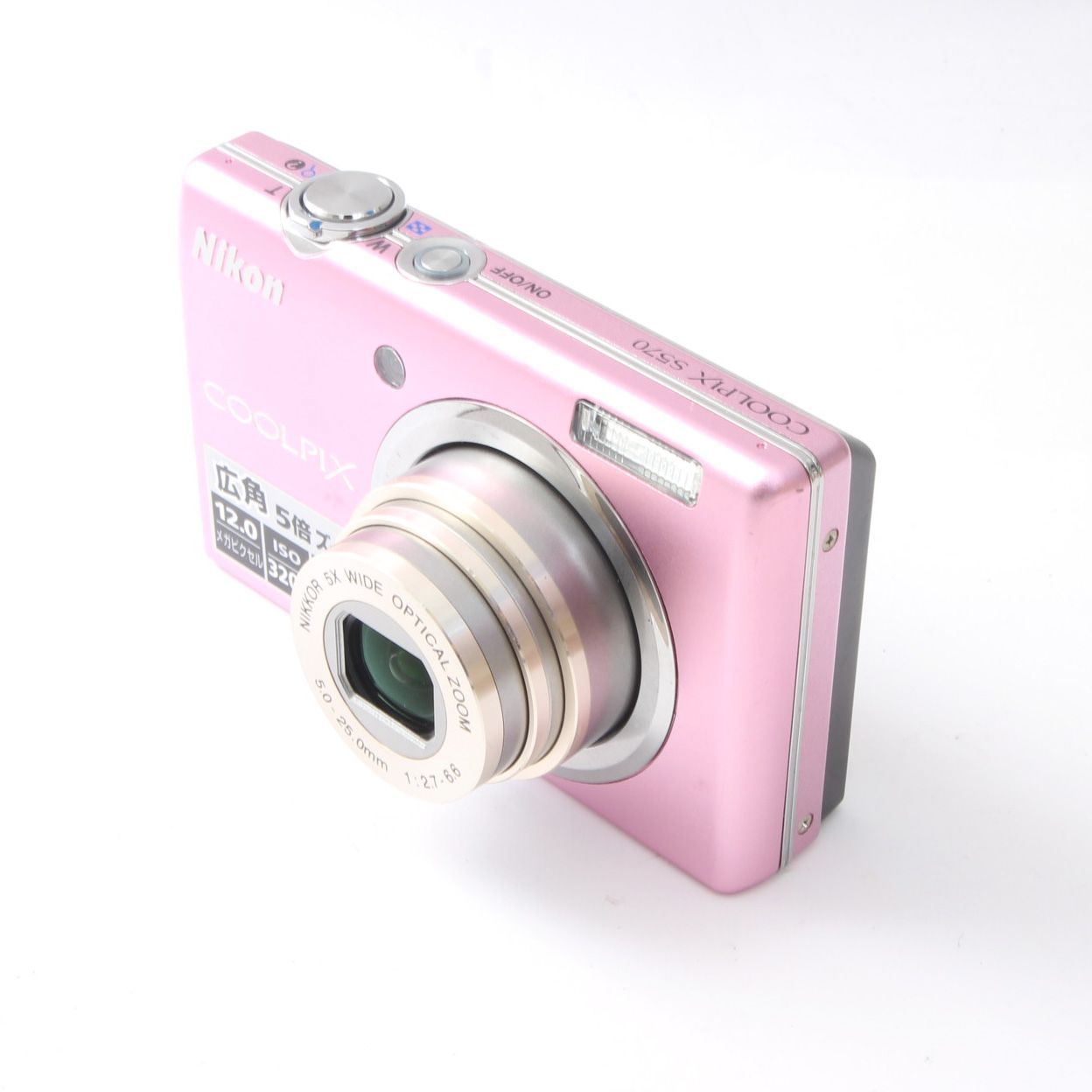Nikon ニコン COOLPIX クールピクス S570 ピンク コンパクトデジタル 