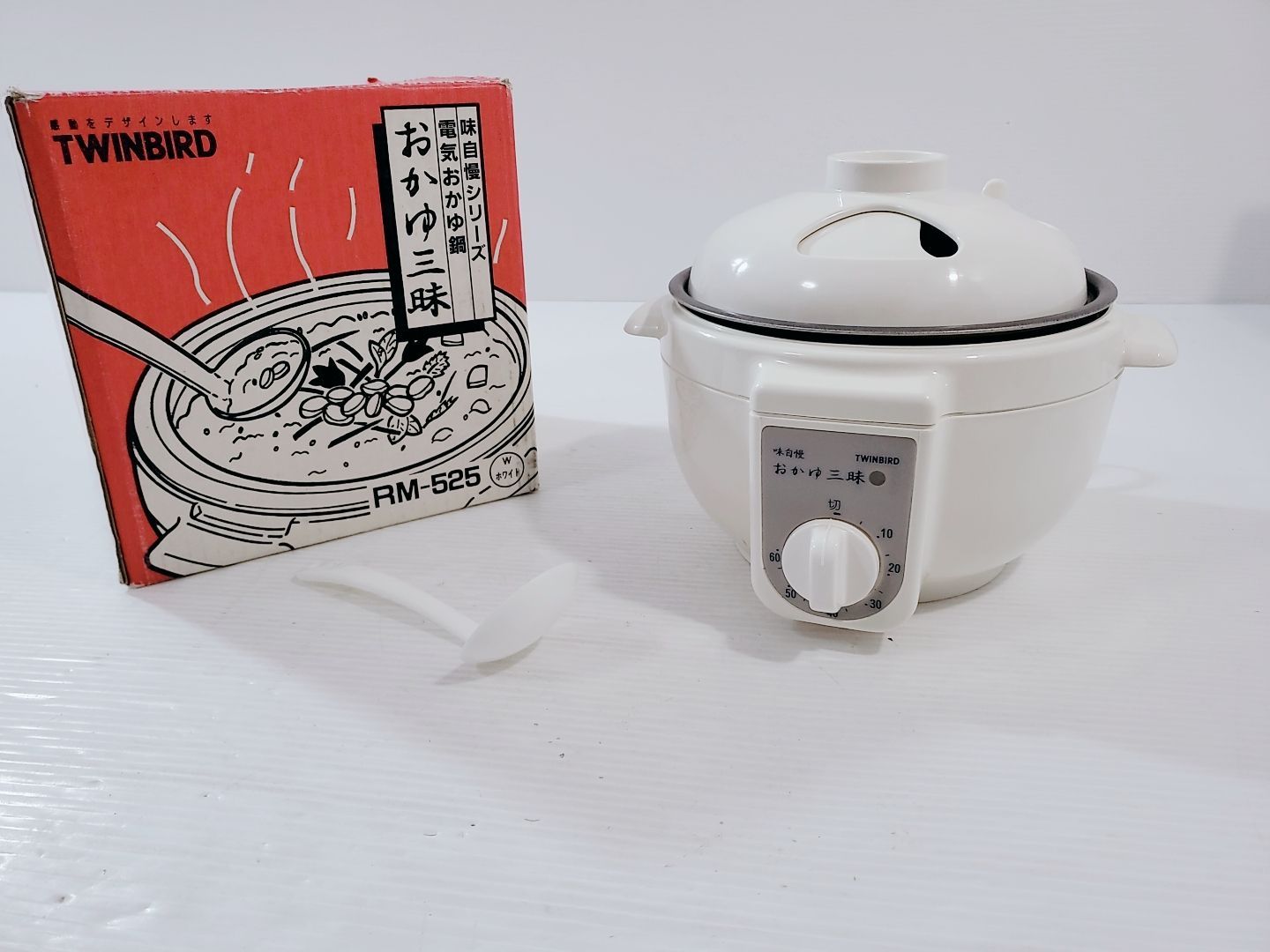 TWINBIRD 電気おかゆ鍋 おかゆ三昧 RM-525W ファッション 通販