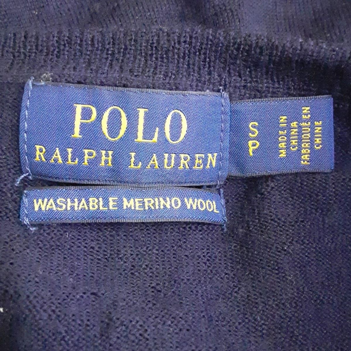 POLO RALPH LAUREN - POLObyRalphLauren(ポロラルフローレン) カーディガン サイズX S レディース - ダークグレー 長袖 POLO RALPH LAUREN ポロ ラルフローレン カーディガン