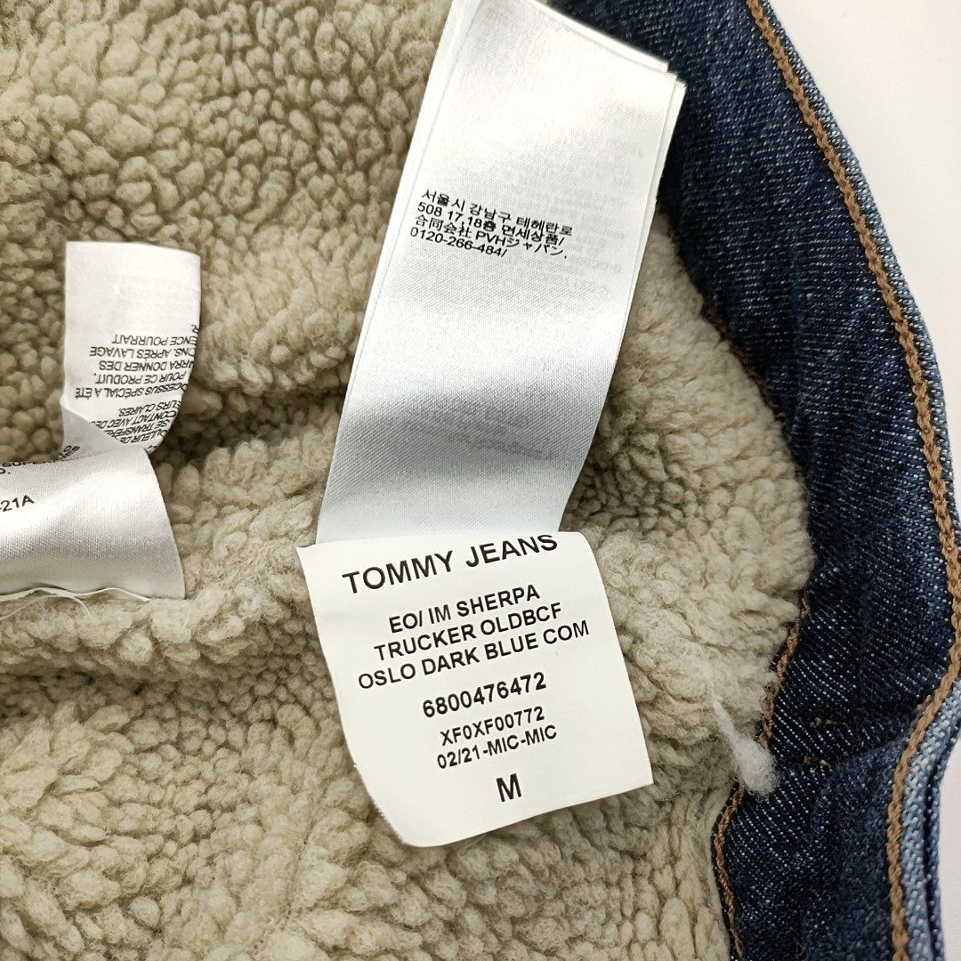 絶妙なデザイン 新品SALE✌️TOMMY JEANS ボアデニムジャケット EU-M