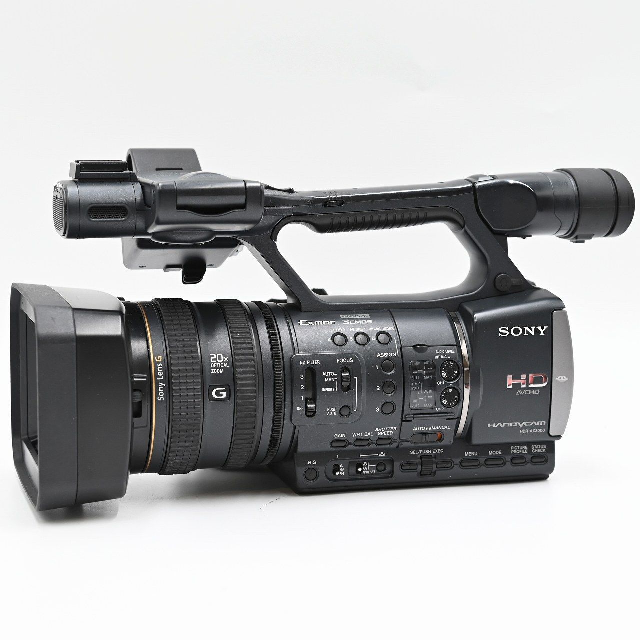 ソニー Sony Handycam HDR-AX2000【訳あり】 ソニー、ハイアマ向けハンディカム「HDR-AX2000」 - AV Watch