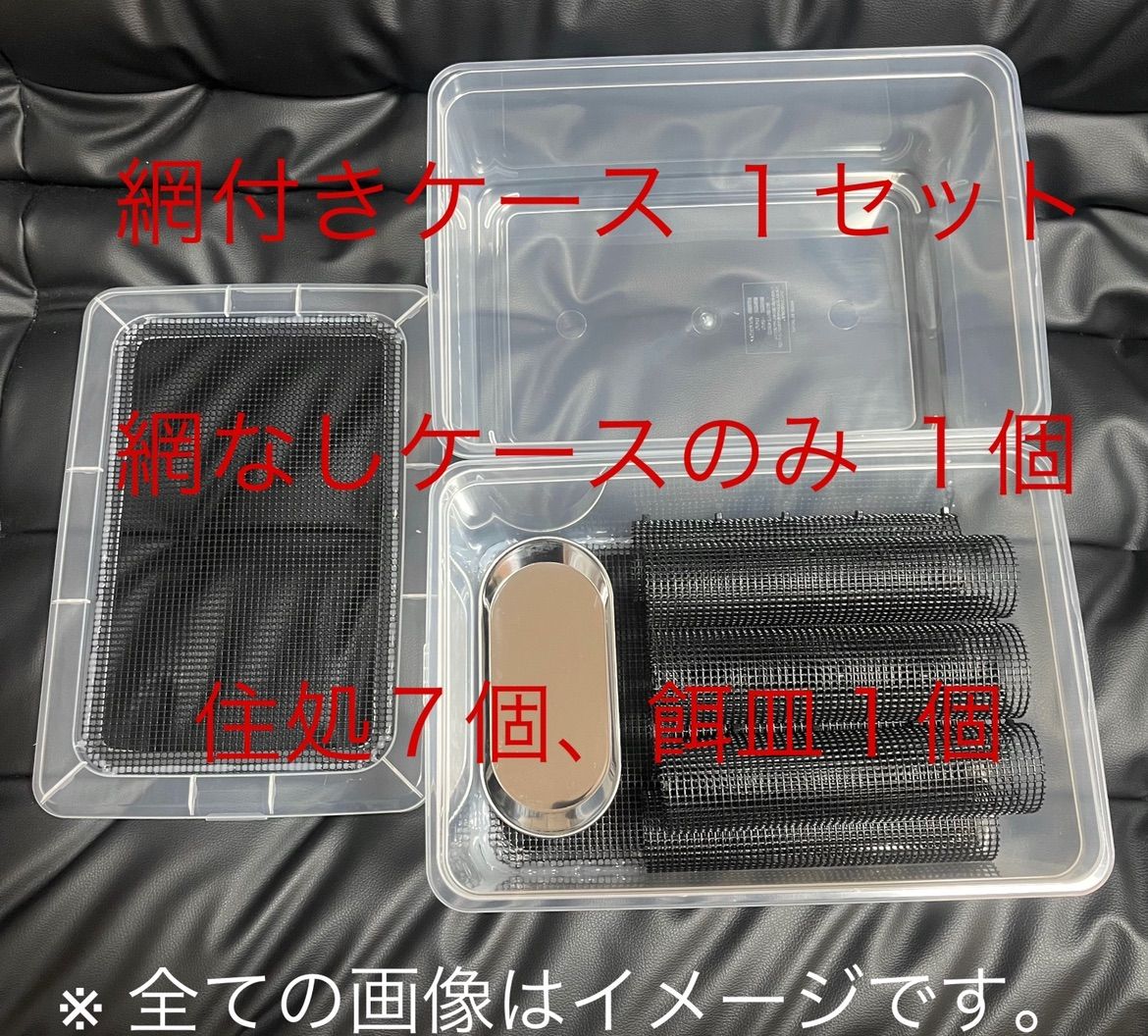 爬虫類 両生類 餌 デュビア レッドローチ コオロギ 飼育ケージ
