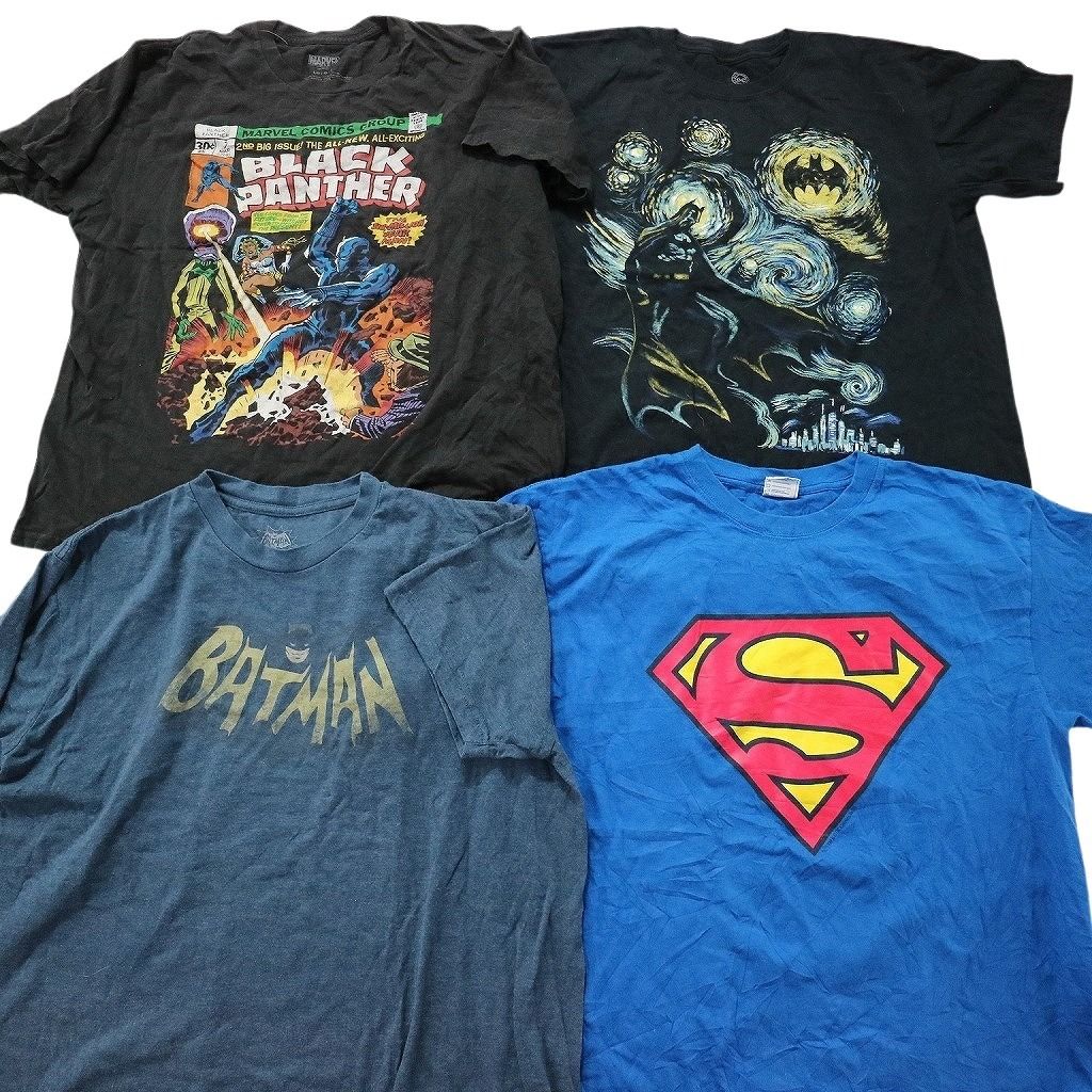 古着卸 まとめ売り マーベル DCコミック 半袖Tシャツ 16枚セット