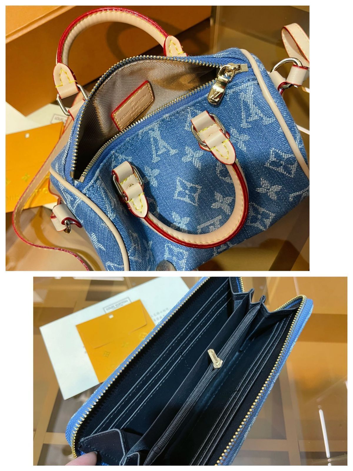 ??魅力 LOUIS VUITTON ルイヴィトン トートバッグ ハンドバッグ 財布 3点セット デニム｜ ｜ ♥--MM輸入3 STEELWINDOWSANDDOORS_COM