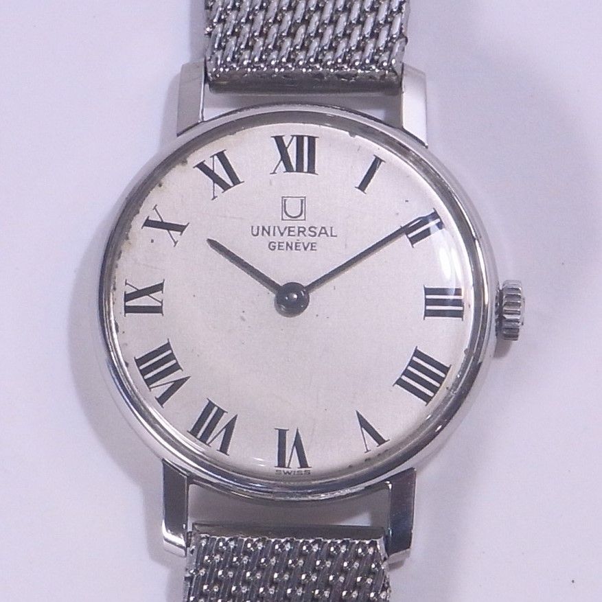 稼働品 UNIVERSAL GENEVE ユニバーサル ジュネーブ 810601703