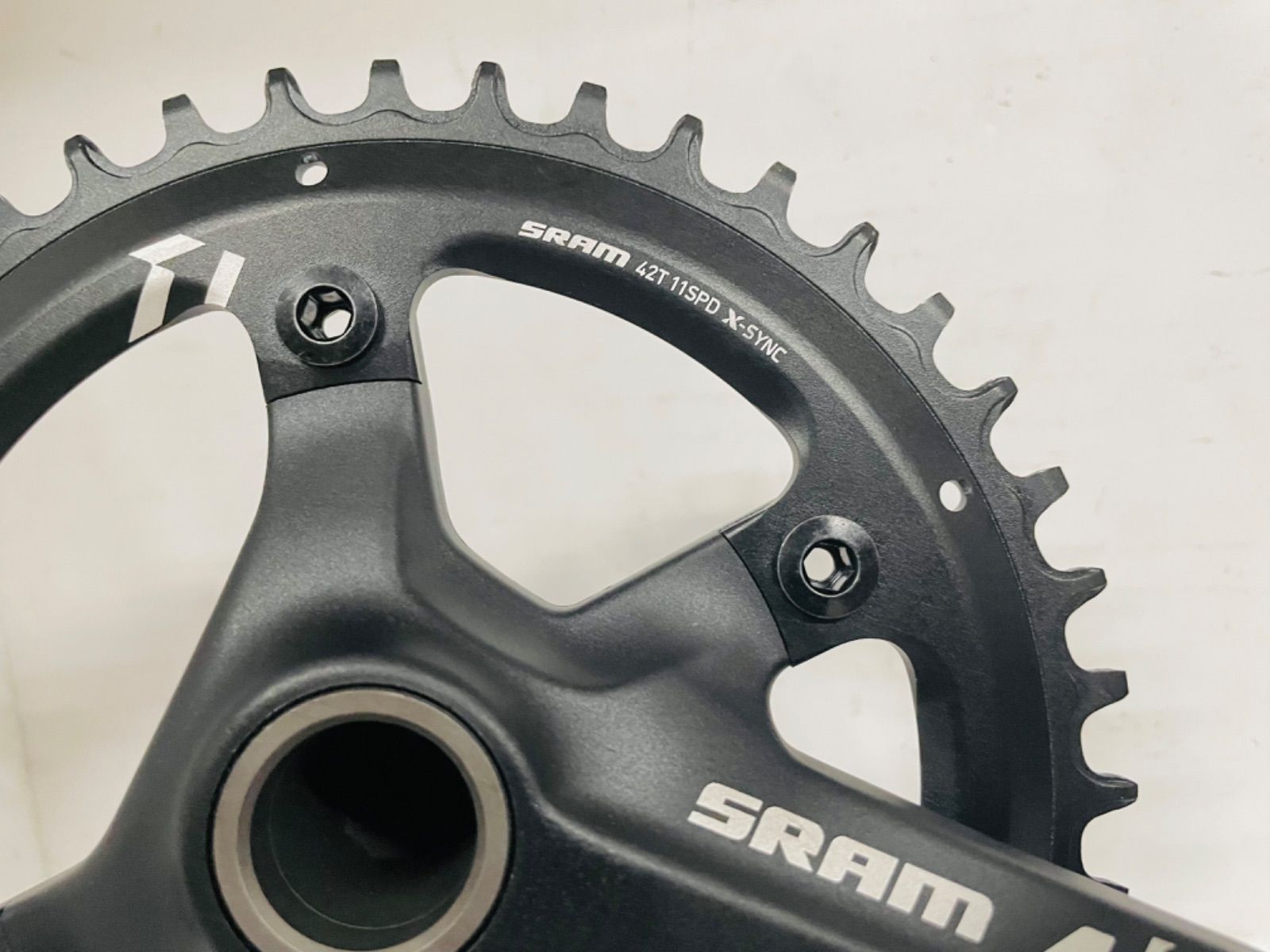 sram APEX1 クランクセット 170 42T フロントシングル 11S - メルカリ