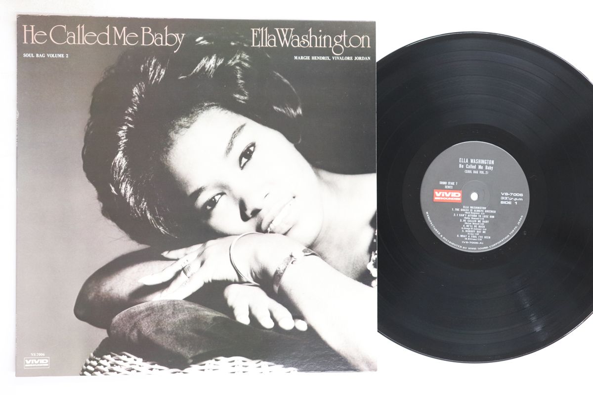 LP Ella Washington, Margie Hendri He Called Me Baby Soul Bag