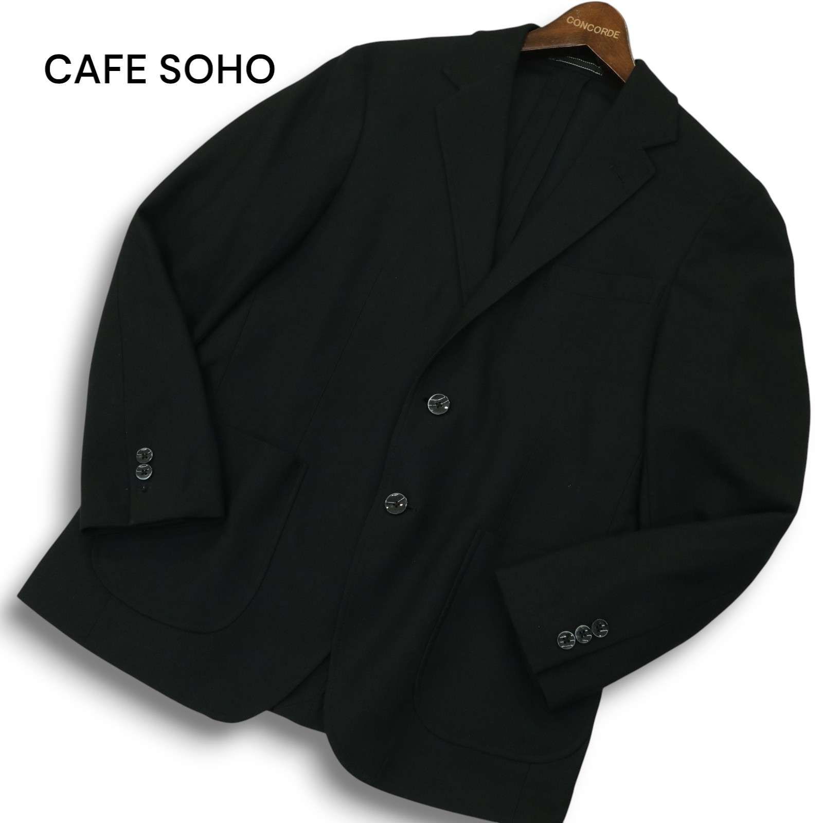 CAFE SOHO カフェソーホー 春夏☆ アンコン テーラード ジャケット Sz 