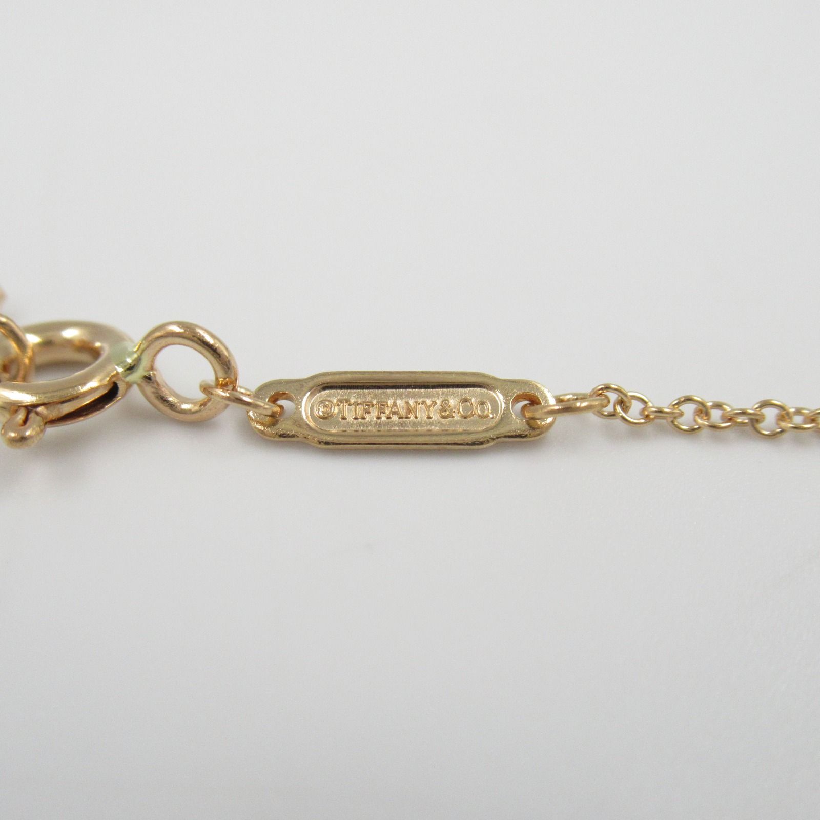 ティファニー TIFFANY＆CO ネックレス Tスマイル ミニ ダイヤ  