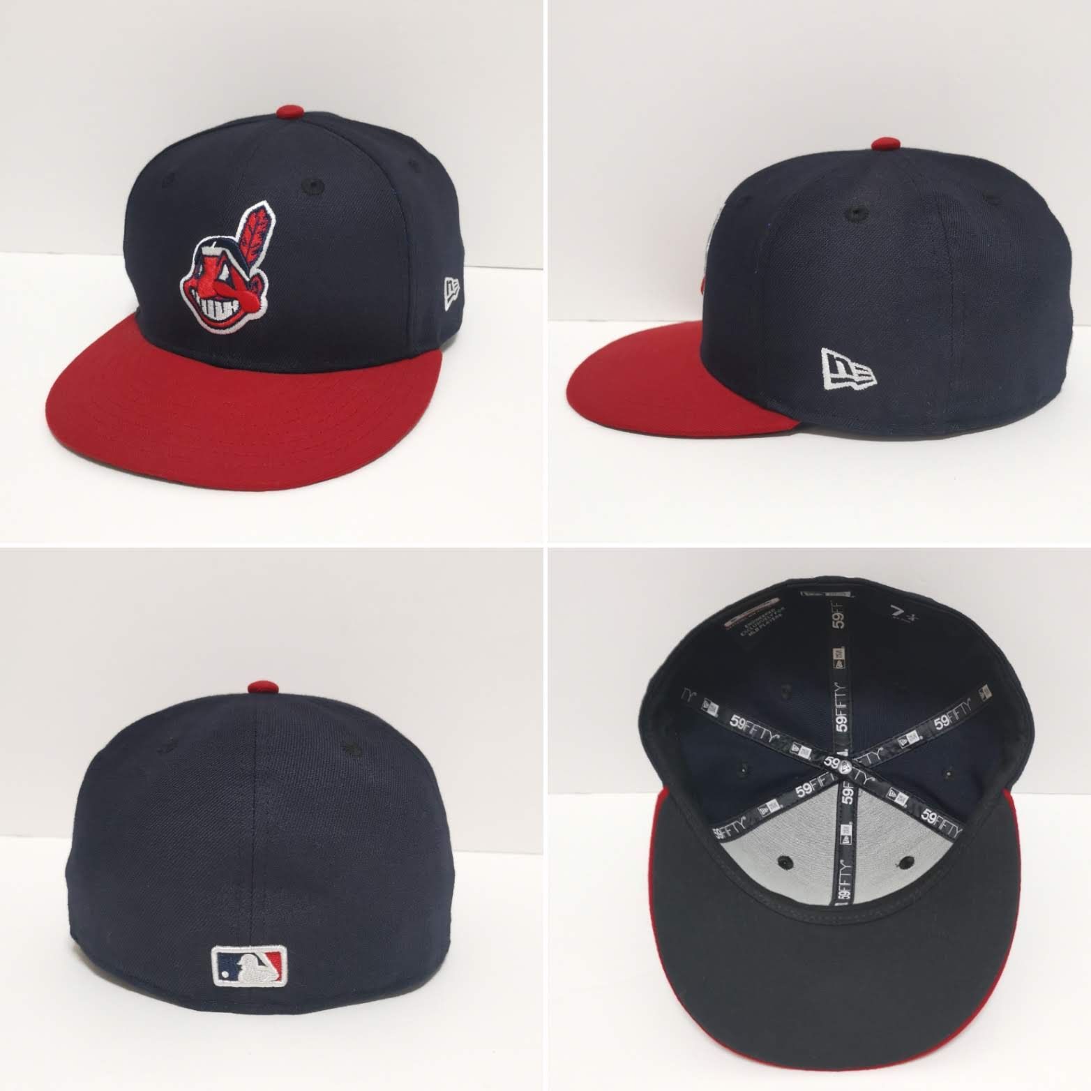 希少 インディアンスキャップ NEWERA 7 1/4 7 1/4 INDIANS インディアンス NEWERA CAP キャップ - メルカリ