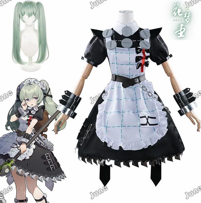 忘年会 誕生日 クリスマス ハロウィン 学園祭 文化祭 Cosplay 変装 仮装 変身 ウィッグ付き 仮装 変装 コスプレ衣装 ゼンレスゾーンゼロ
