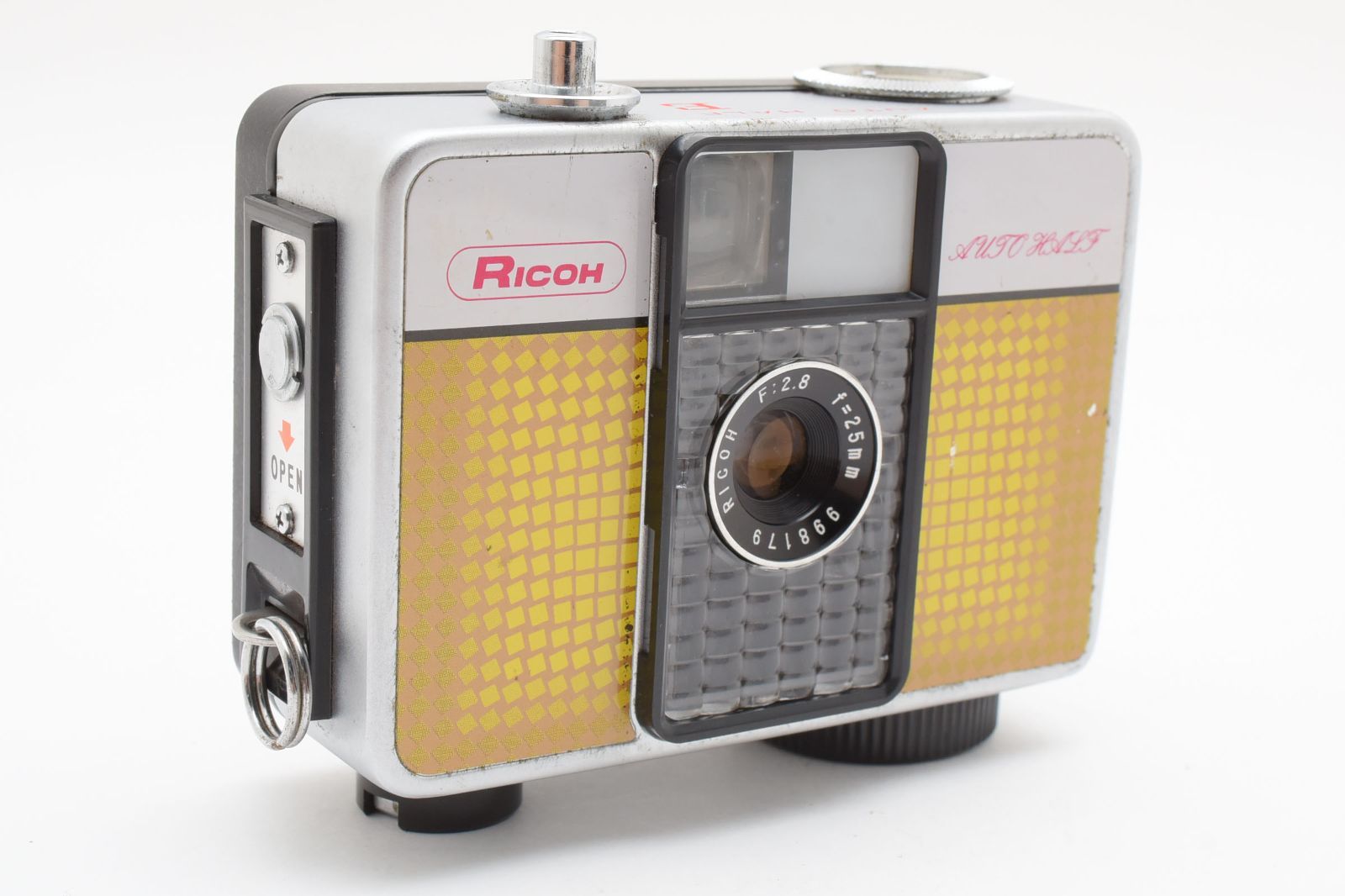 完動品 リコーオートハーフＥファンタジー ジャンク品！ RICOH リコー オートハーフ E フィルムカメラ （質屋 藤