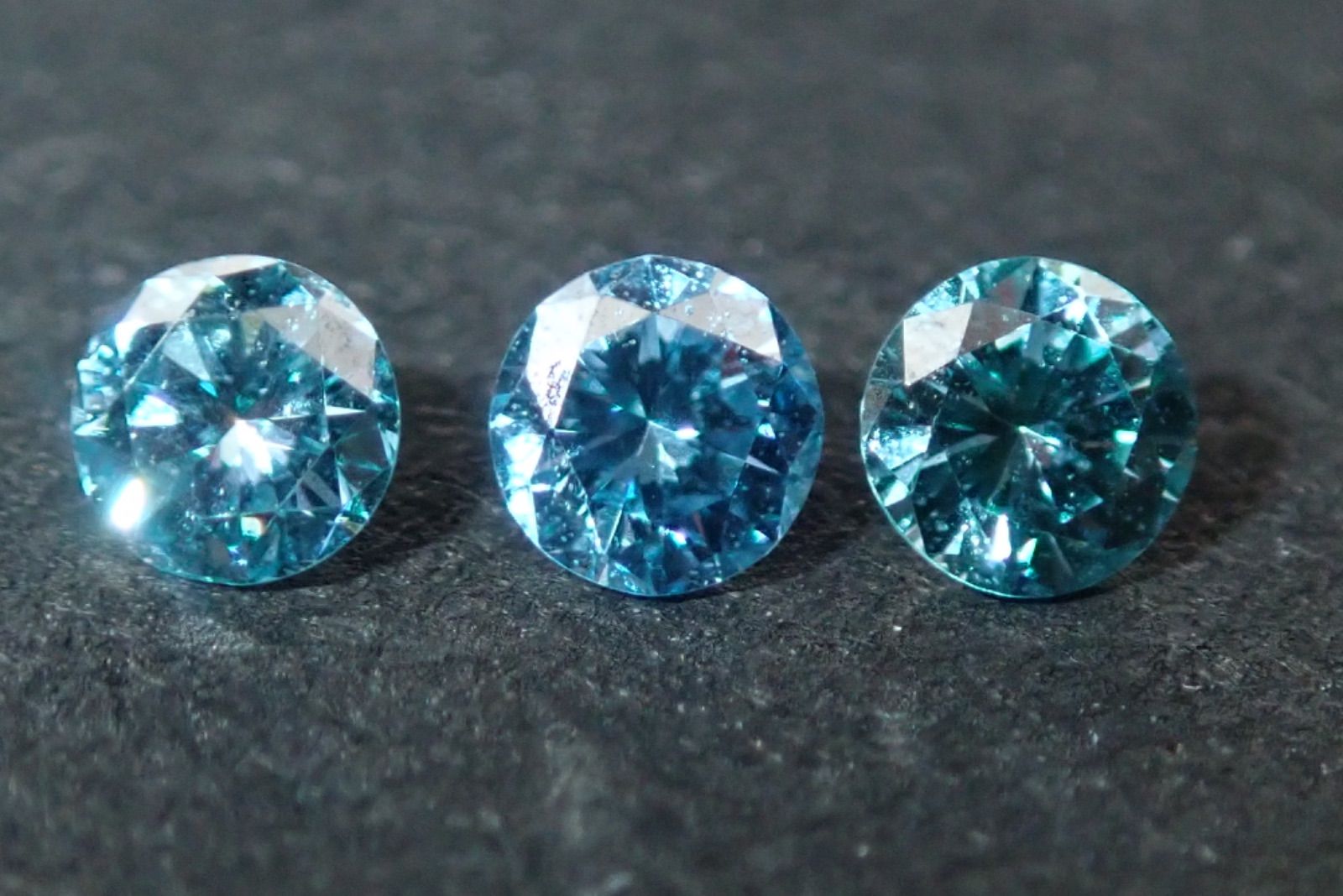 【計0.10ct】天然ブルーダイヤ ルース おまとめ 計3点