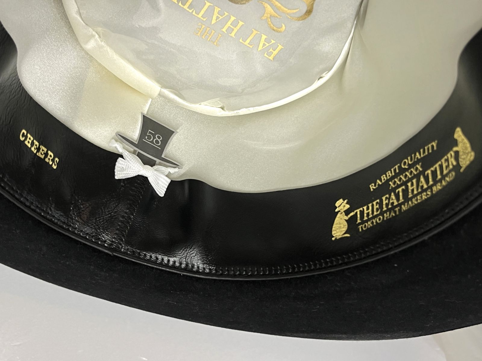 帽子 THE FAT HATTER CHEERS Charcoal 60 THE FAT HATTER | ハット専門