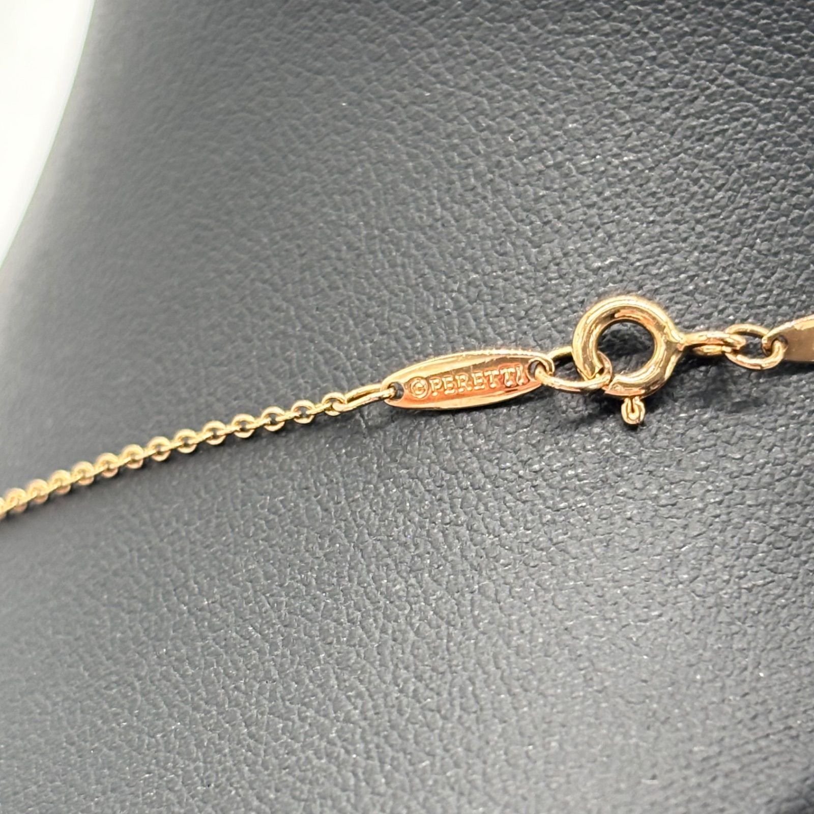 極美品】Tiffany&co ティファニー 750PG D0.12 バイザヤード  