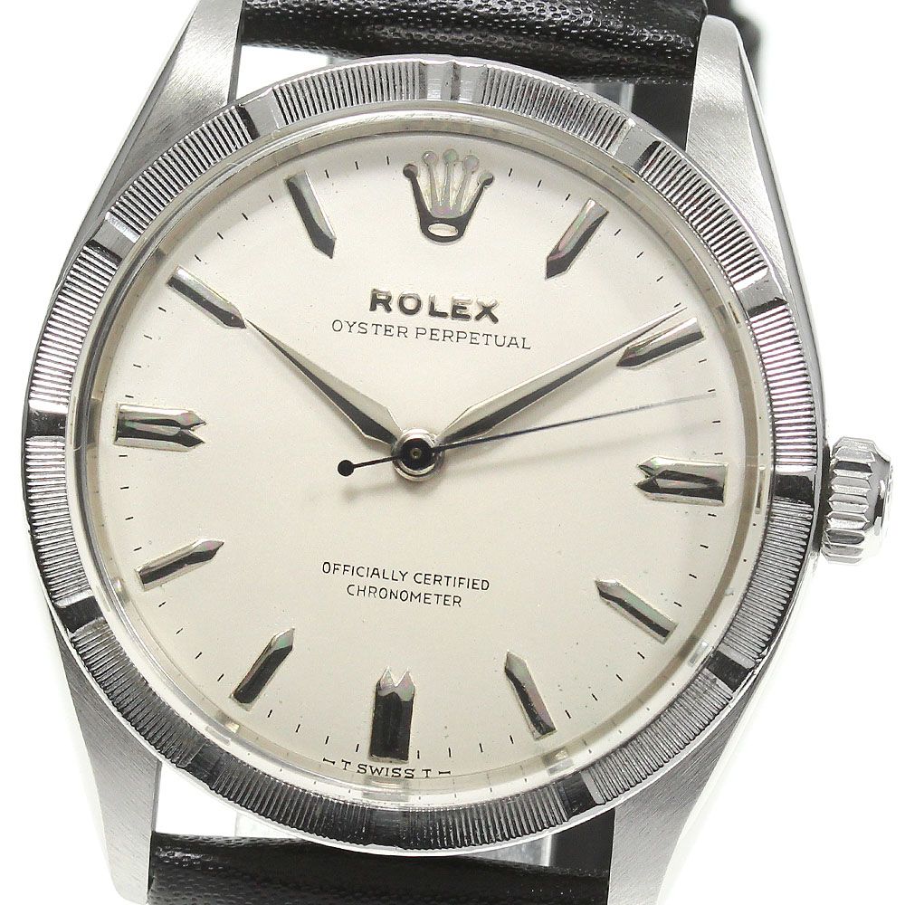 訳あり ロレックス ROLEX 6569 オイスターパーペチュアル Cal.1030 リダンダイアル 自動巻き メンズ _760701なしケースサイズ  | www.mastermeester.nl - 腕時計(アナログ)