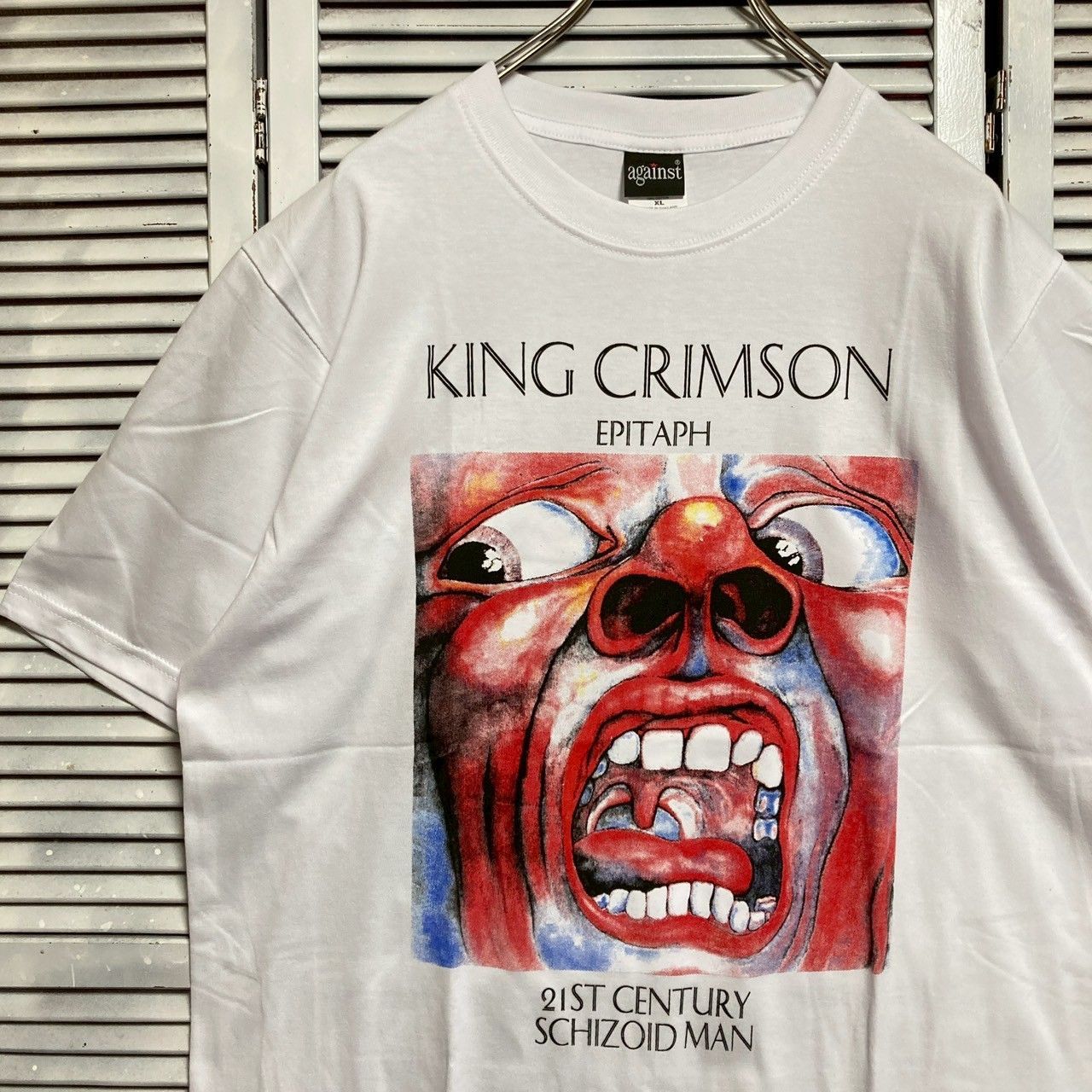 ⭐︎ キングクリムゾン KING CRIMSON T 白 バンド ミュージック ロック