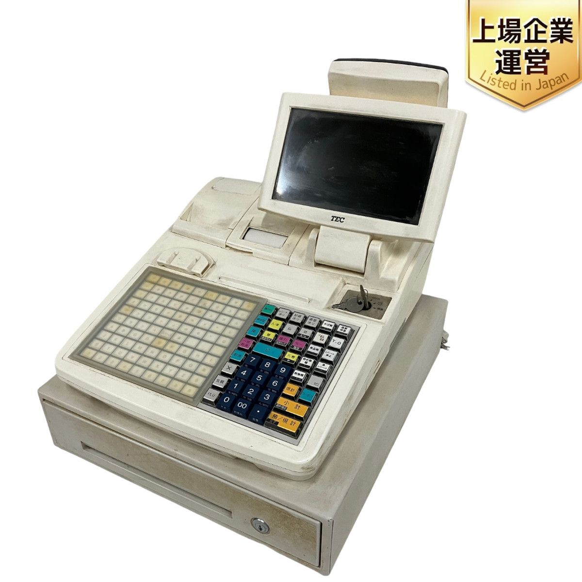 東芝テック株式会社 TEC FS-2055 電子 レジスター 店舗用品 レジ ジャンク B9335046 - メルカリ