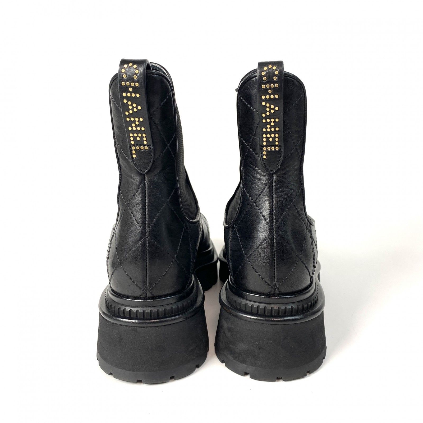 CHANEL - ☆正規品☆CHANEL☆ショートブーツ☆35ブラックの通販