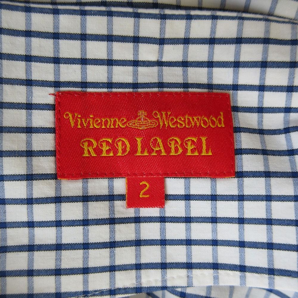 Vivienne Westwood ヴィヴィアンウエストウッド チェック柄 ボウタイ