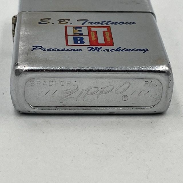 ジッポー Zippo ライター 1976年 企業もの E.B.Trottrow - メルカリ