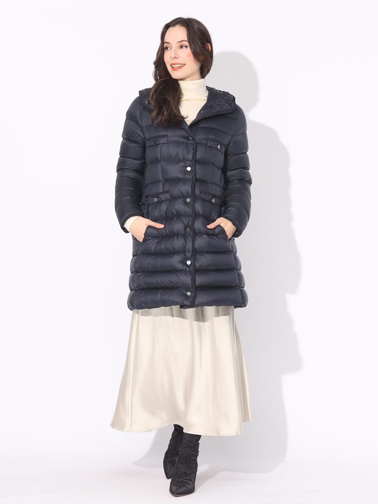 MONCLER (モンクレール) フード フルジップ ダウンコート ダウン
