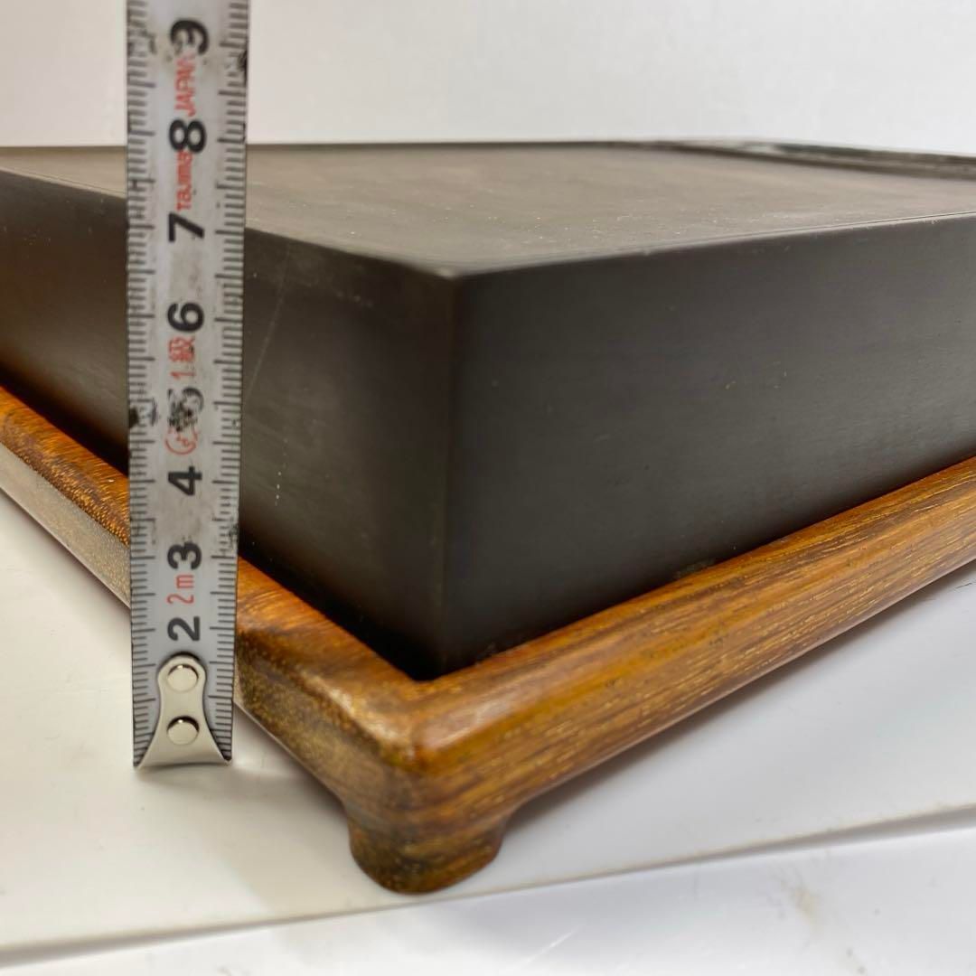 時代 端渓 水巌 龍紋大硯石 トニヒ 東さ6-0812☆2F - メルカリ