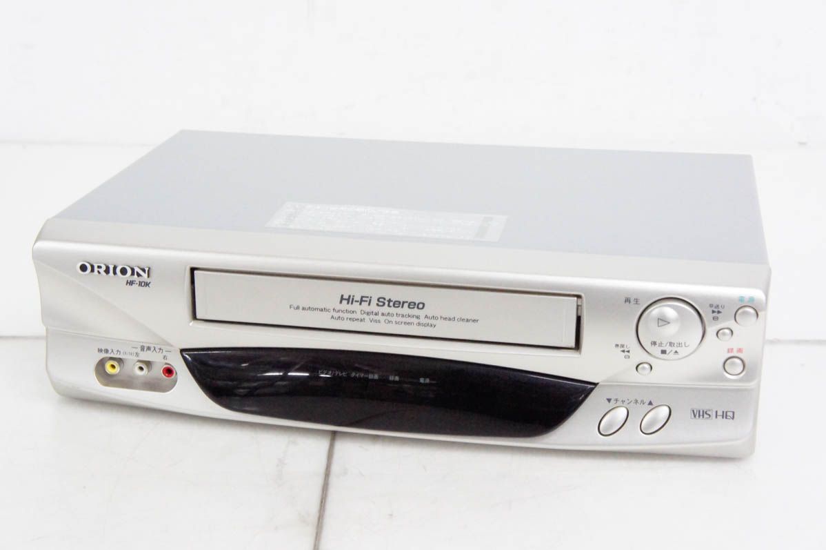 ORIONオリオン ビデオカセットレコーダー VHSビデオデッキ HF-10KR
