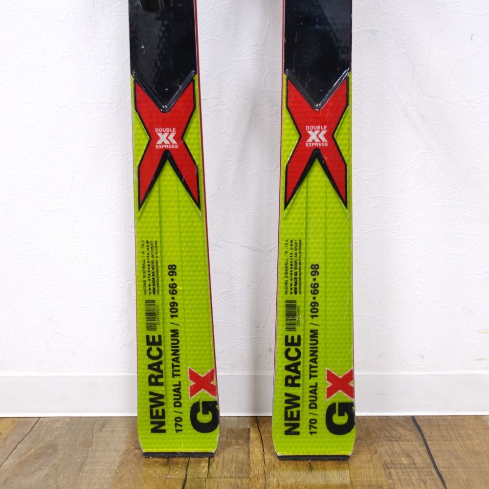 スキー エラン elan NEW RACE GX 170cm テレマーク ビンディング 7tm