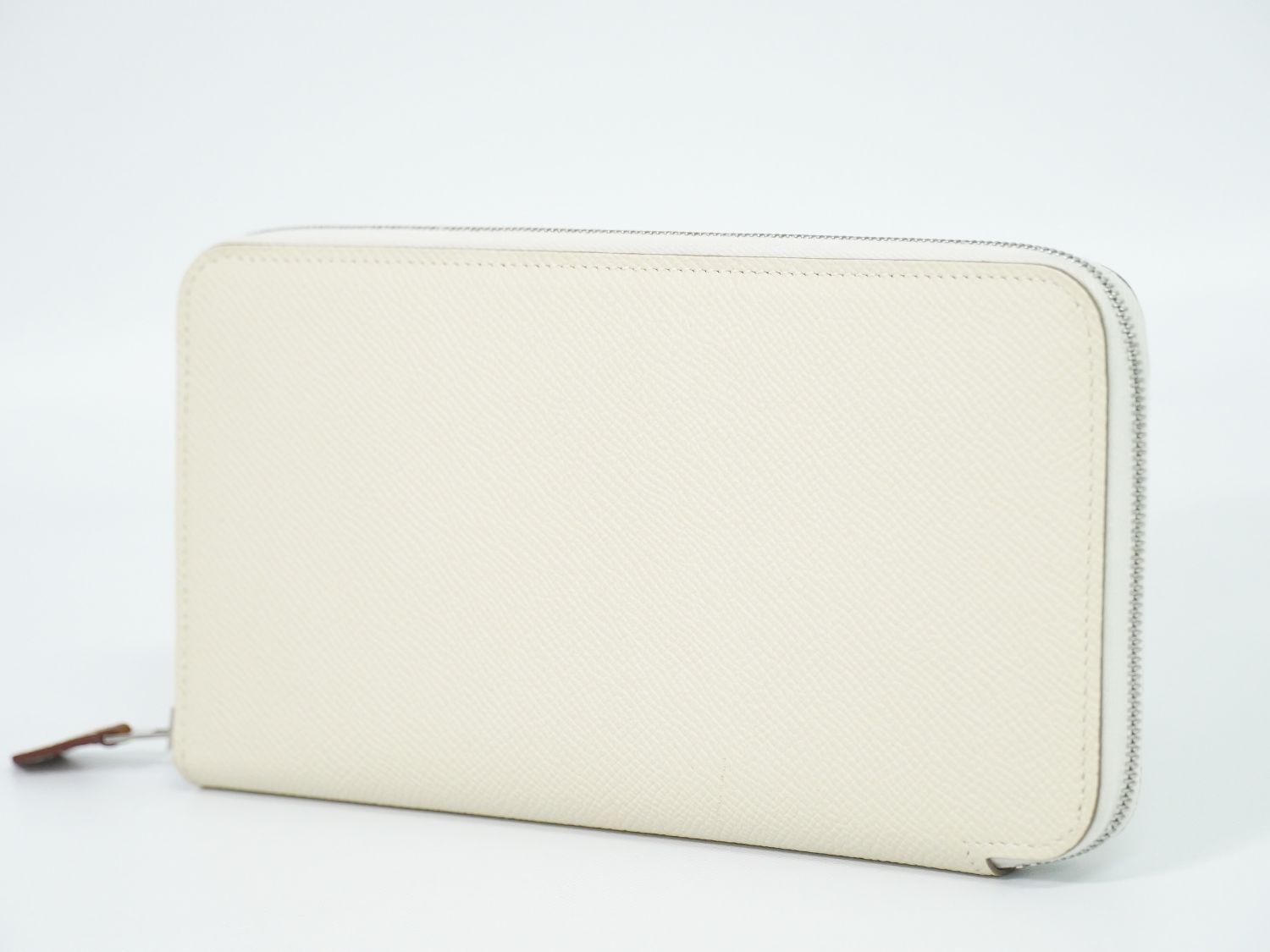 本物 エルメス HERMES アザップ シルクイン ラウンドファスナー 長財布  