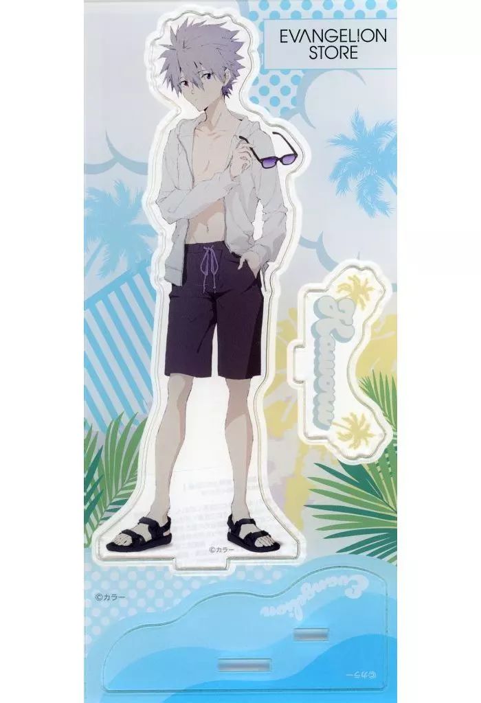 エヴァンゲリオン 中国 上海 アニメイトカフェ 限定 アクリルスタンド 渚カヲル 中古】アクリルスタンド・アクリルパネル 渚カヲル アクリル