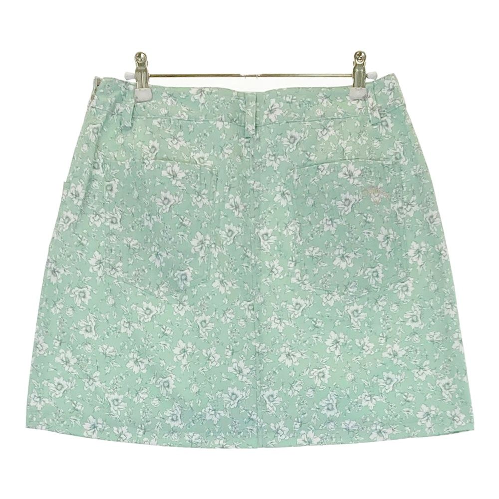 サイズ L CALLAWAY キャロウェイ モデル スカート 花柄 グリーン系 240101530712 ゴルフウェア レディース ストスト