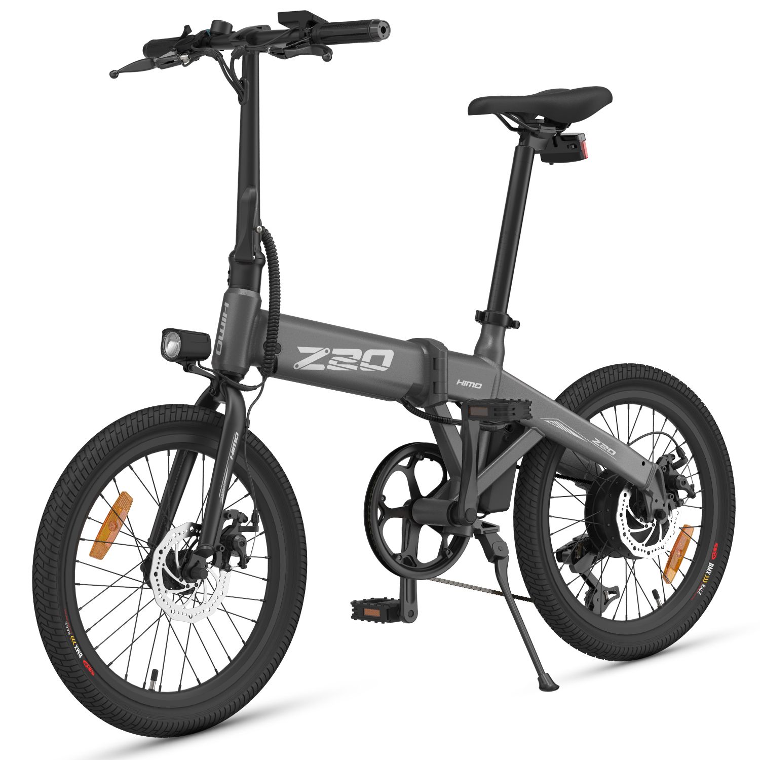 アウトレット品 HIMO Z20 電動アシスト自転車 公道走行可 電動自転車 xiaomi Z20 ホワイト グレー 本体 20インチ 折りたたみ 持ち運び