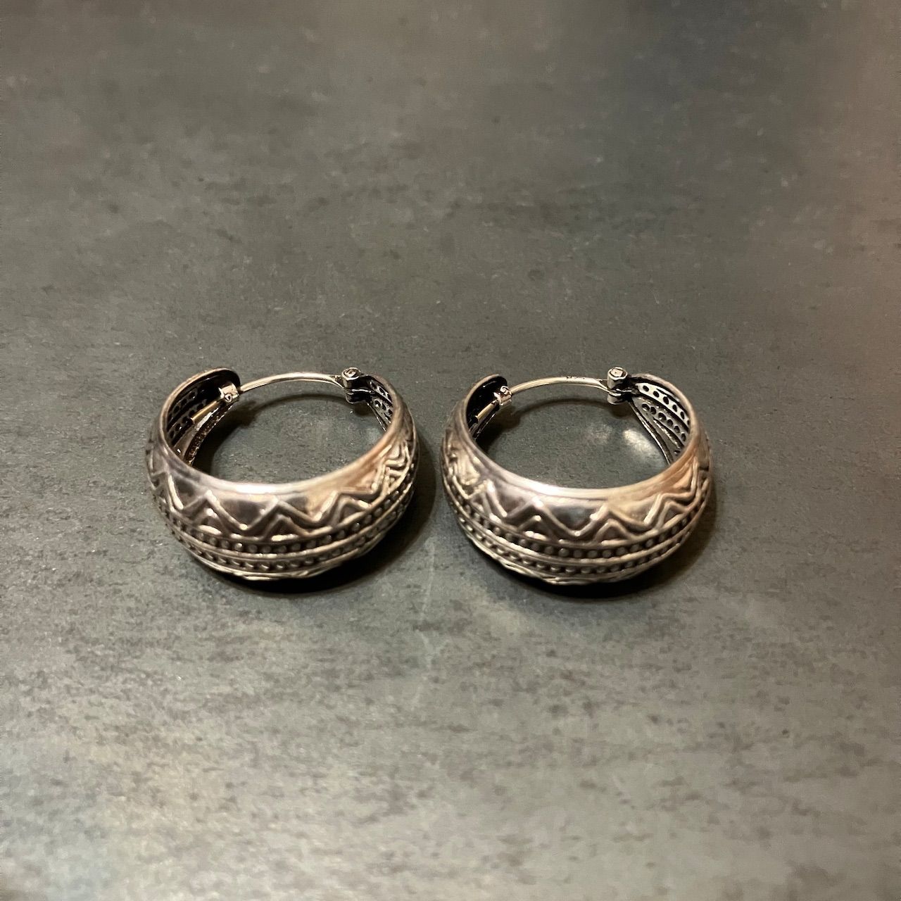 SILVER925 TRIVAL HOOP EARRINGS /シルバー/ピアス SILVER925 VOLUME HOOP EARRINGS/シルバー/ピアス - メルカリ