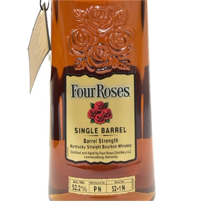 Four Roses フォアローゼズ 未開栓 750ml 52.2度 シングルバレル プライベートセレクション ウイスキー【中古】 【新品同様】 Four Roses フォアローゼズ 未開栓 750ml 52.2度 シングルバレル
